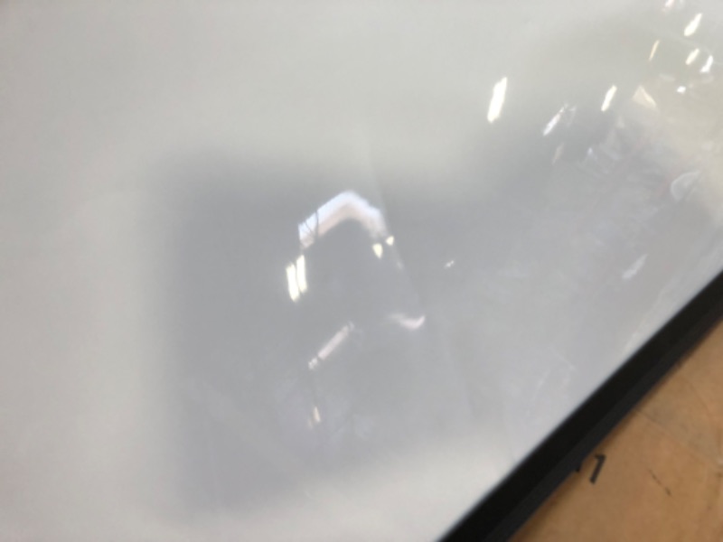 Photo 1 of VIZ-PRO Magnetic Whiteboard/Dry Erase Board with Black Aluminium Frame, 24 X 18 Inches, In