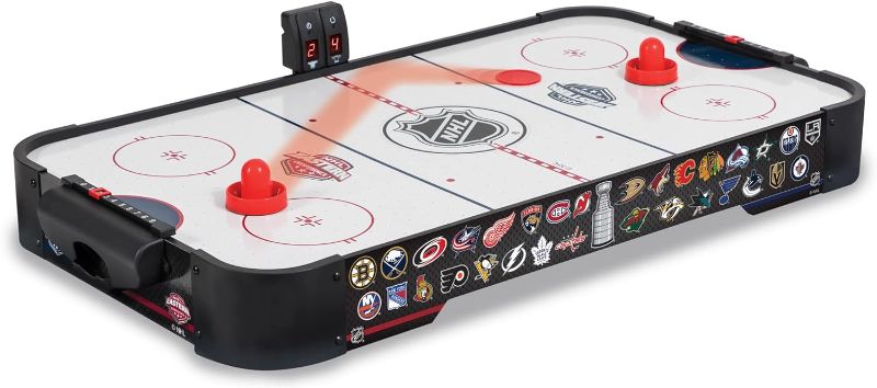 Photo 1 of EastPoint Sports NHL Fury Table Top Hover Hockey - Tabletop Air Hockey Game with Pucks and Pushers
