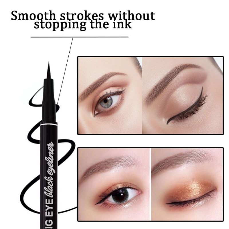 Photo 1 of 3 Different Precision Eyeliners,Waterproof,Smudge Proof,[3-in-1] Eyeliner *3;Black