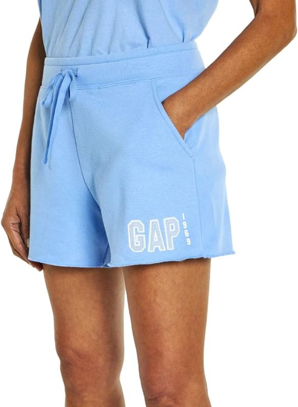 Photo 1 of GAP Women's Soft Pull on Drawstring Logo 4" Inseam Short- SIZE XL 
