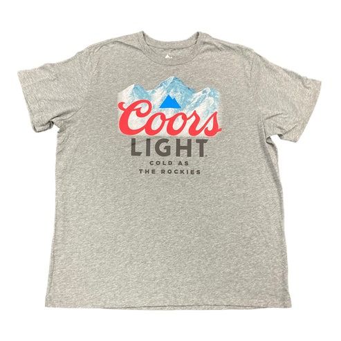 Photo 1 of Coors Light Men's Short Sleeve Graphic T-Shirt- SIZE M
