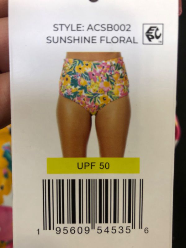 Photo 1 of ANNE COLE - WOMEN'S SIDE SHIRRED HIGH WAIST BIKINI BOTTOM XXL
