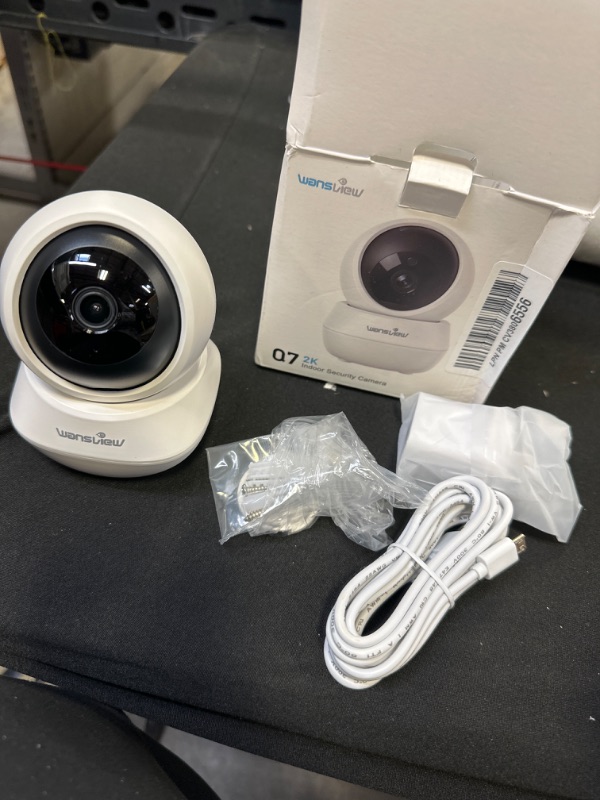 Photo 2 of wansview Security Camera Indoor Wireless for Pet 2K Cameras for Home Security with Phone app and Motion Detection,Cat/Dog/Nanny/Baby Camera with Pan Tilt, SD Card & Cloud Storage, Works with Alexa 1