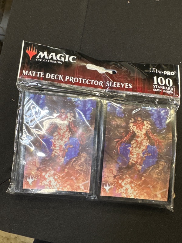 Photo 2 of Magic: The Gathering - (Modern Horizons 2) 100ct Sleeves V2 Featuring Grist, The Hunger Tide - Protect Your Cards with Ultra Pro ChromaFusion™ Technology