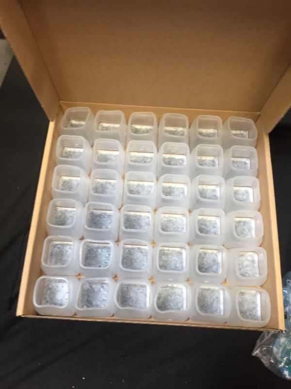 Photo 1 of 36pcs Square Chair Leg Floor Protectors, Furniture Pads for Hardwood Floors, Furniture Sliders for Chair Legs, Rectangle Floor Protectors for Chairs, Silicone Chair Leg Caps Cover(Large) Large (1.2'' -1.6'') Transparent