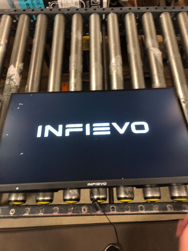 Photo 2 of INFIEVO Gaming Monitor 24 Inch FHD 1080P Computer Monitor 165Hz VA 1ms Built-in Speakers, FreeSync, Ultra-Thin PC Monitor, VESA Compatible, Tilt Adjustable, Eye Care Technology, HDMI/DP 24 INCH VA 165Hz