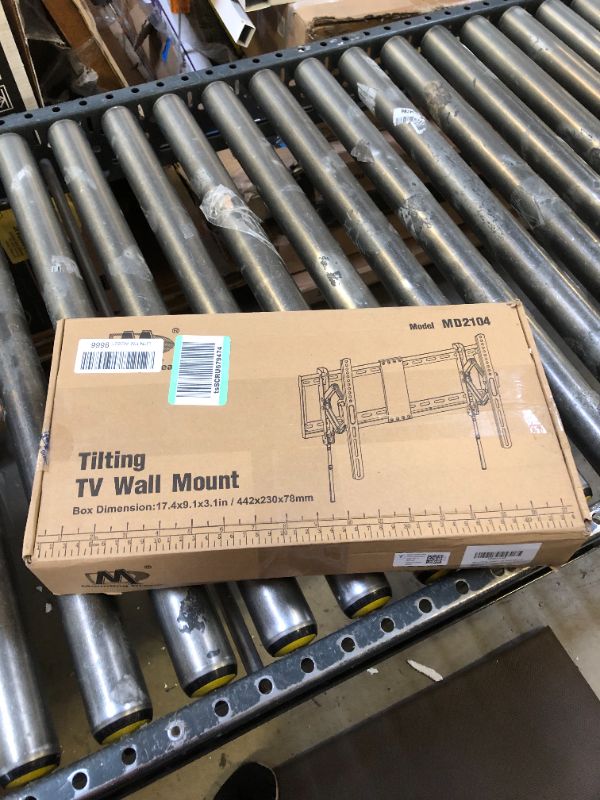 Photo 4 of Mounting Dream Advanced Tilting TV Wall Mount with Full Tilt Extension for 42-70 Inch TVs, Extends up to 7 inch and Max Tilting