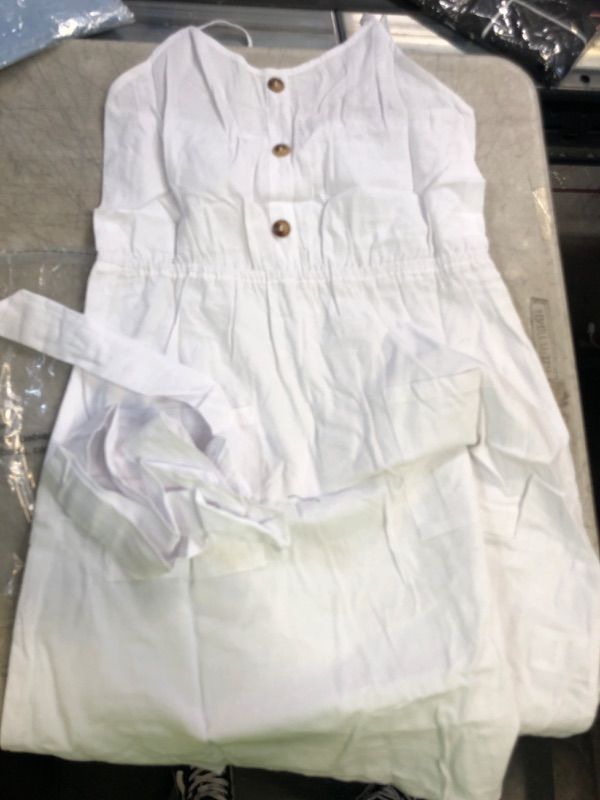 Photo 1 of GIRLS DRESS- WHITE SIZE- 150