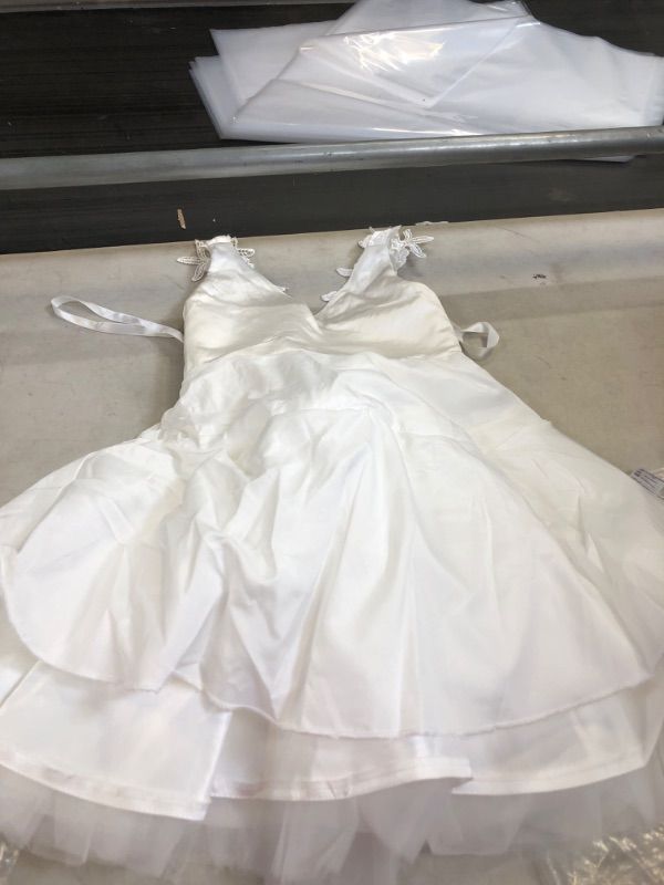 Photo 1 of IVORY LITTLE GIRLS DRESS ( SIZE: 2 )
