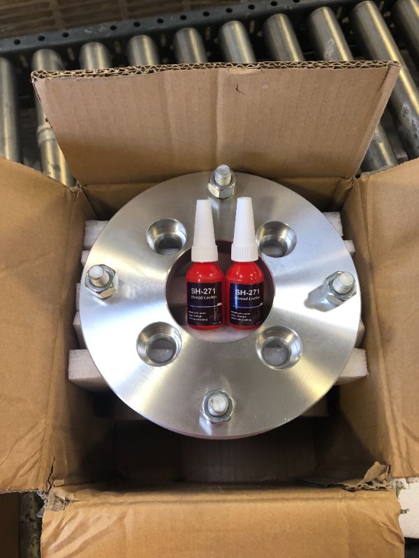 Photo 2 of 4x110 to 4x156 Wheel Adapters for Foreman Rincon Rancher Kodiak Grizzly King Quad, 1 inch 4x110mm to 4x156mm Wheel Adapter with 12x1.5 Studs 74.1mm Hub Bore