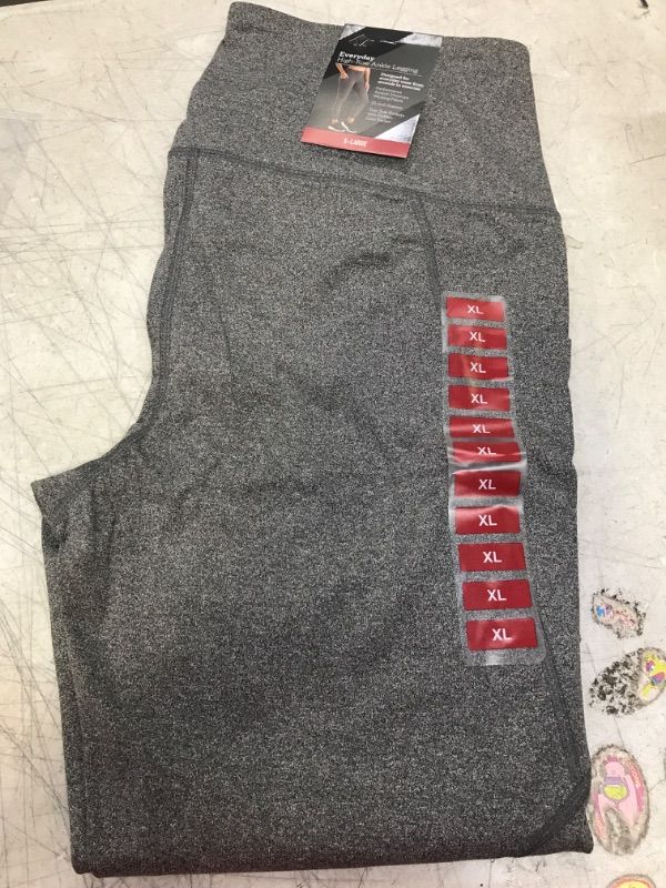 Photo 1 of Member's Mark Ladies Everyday Ankle Legging Heather Charcoal,Size XL, Female, Adult