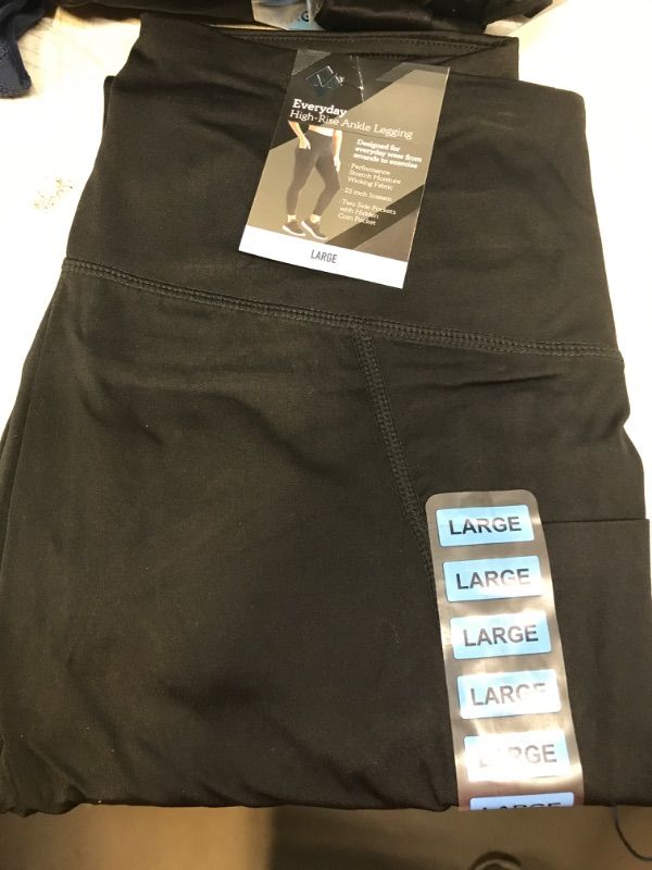 Photo 2 of Member's Mark Ladies Everyday Ankle Legging Black,Size Large
