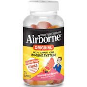 Photo 1 of Airborne Immune Support Vitamin C Gummies, Assorted Fruit, 75 Ct - Exp 07/24