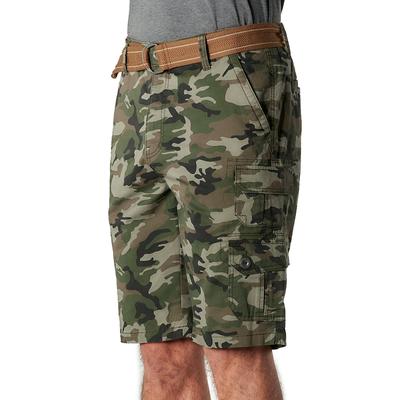 Photo 1 of Iron Clothing Twill Cargo Shorts Green Camo - Sz 36
