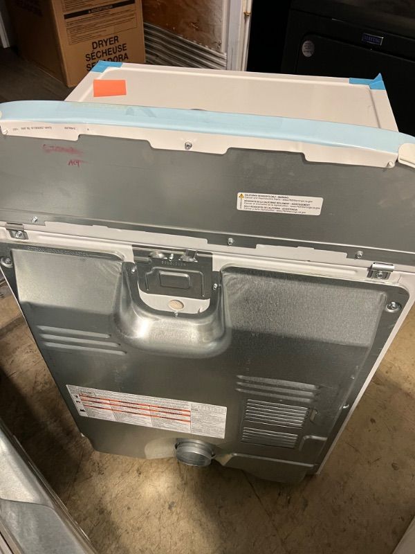Photo 1 of Whirlpool 7-cu ft Electric Dryer (White)
POWER CORD NOT INCLUDED!!!