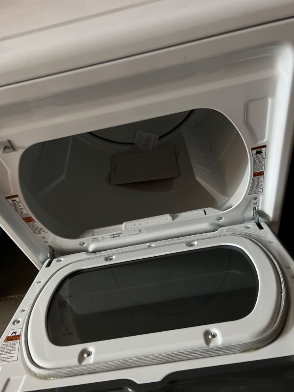 Photo 3 of Whirlpool 7.4-cu ft Electric Dryer (White) Model #WED5100HW
POWER CORD NOT INCLUDED!!!