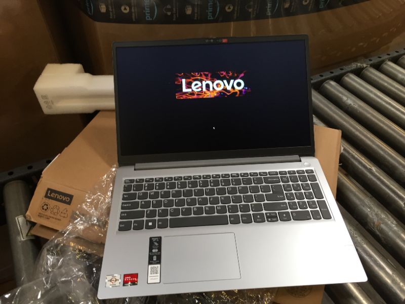 Photo 3 of Lenovo IdeaPad 1 15.6" HD Laptop, AMD Athlon Silver 3050U, 4GB RAM, 128GB eMMC, Windows 11 Home, Cloud Grey 4GB RAM | 128GB eMMC
