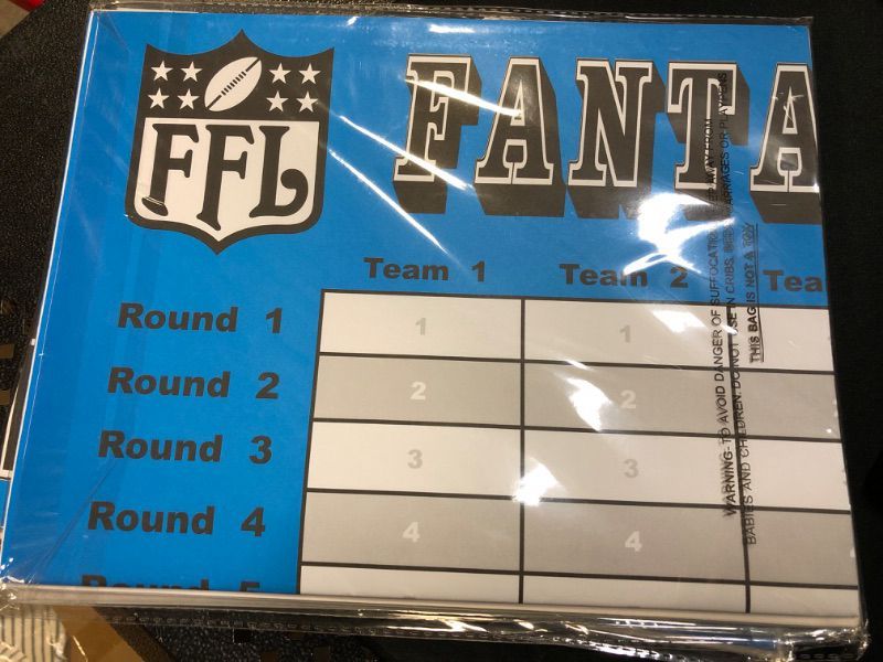 Photo 2 of  Fantasy Football Draft Kit Basic