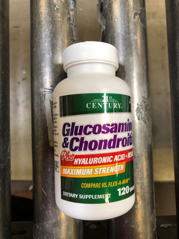 Photo 2 of 21st Century Glucosamine and Chondroitin Plus Tablets, 120 Count