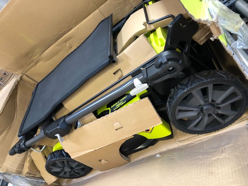 Photo 1 of Ryobi Cordless Push Lawn Mower 20 in. 40-Volt with Whisper-Quiet Design