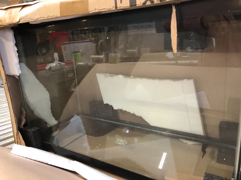 Photo 1 of Tetra Glass Aquarium 55 Gallons, Rectangular Fish Tank (NV52018)