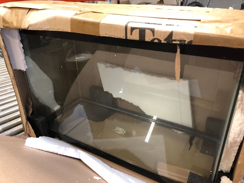 Photo 1 of Tetra Glass Aquarium 55 Gallons, Rectangular Fish Tank (NV52018)