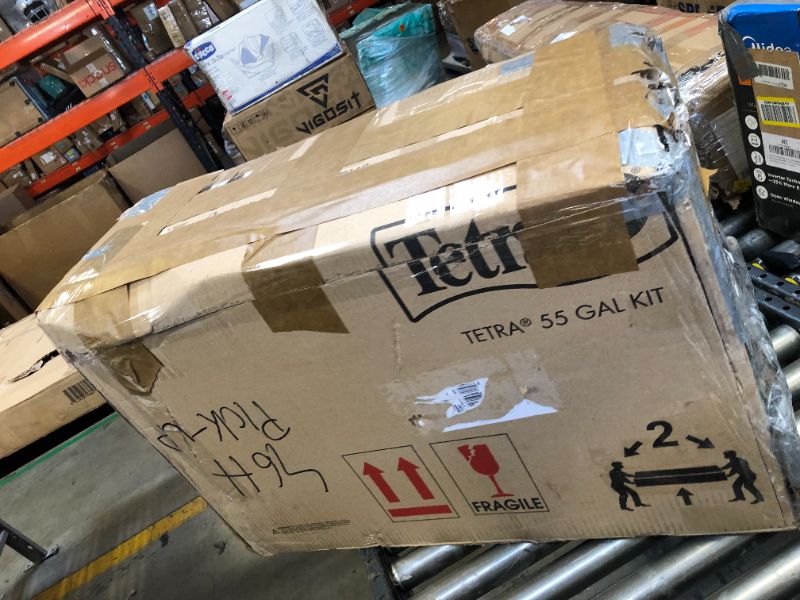 Photo 1 of Tetra Glass Aquarium 55 Gallons, Rectangular Fish Tank (NV52018)