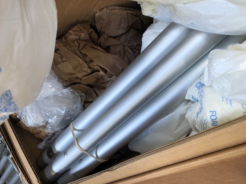 Photo 1 of OnlineEEI Premier Portable Pipe and Drape Backdrop Kit 8ft x 10ft (No Drapes)