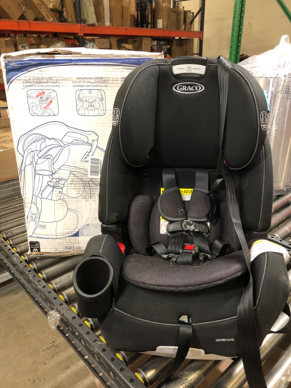 Photo 2 of Graco Grows4Me 4 in 1 Car Seat, Infant to Toddler Car Seat with 4 Modes, West Point
