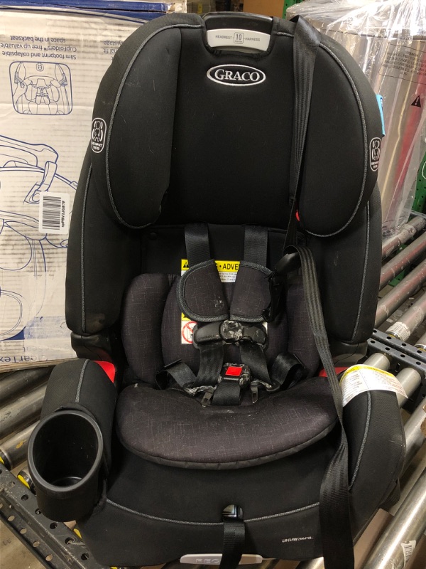 Photo 3 of Graco Grows4Me 4 in 1 Car Seat, Infant to Toddler Car Seat with 4 Modes, West Point
