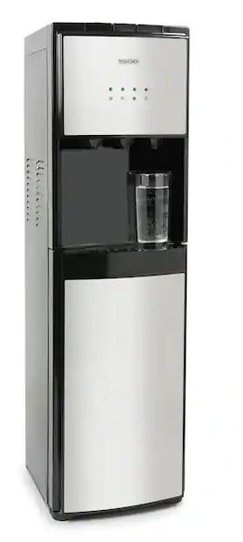 Photo 1 of 3 or 5 Gal. Water Cooler in Black with Hot, Cold and Room Temperature Water Functions
