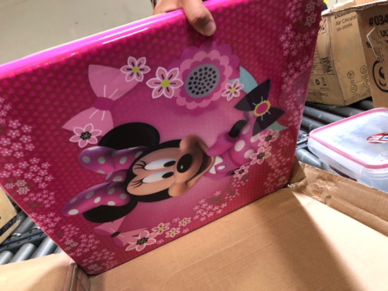Photo 1 of Minnie Mouse Table Blossoms & Bows Jr. Activity Set with 1 Chair & Kids Camp Chair Foldable Chair with Carry Bag Table Blossoms & Bows Set+ Minnie Mouse Kids