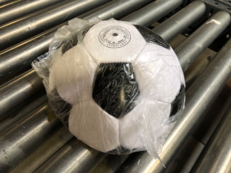 Photo 2 of  Soccer Ball  Size 4 Football for Youth and Adult Soccer Players Game Training Practice(DEFLATED)
