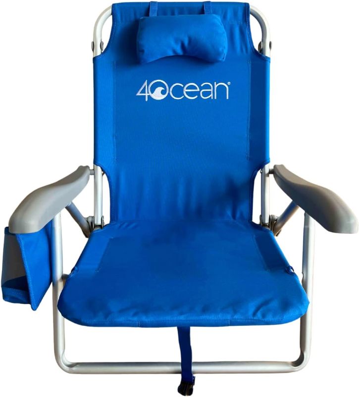 Photo 1 of 4Ocean Signature 5 Position Lay Flat Backpack Beach Chair
