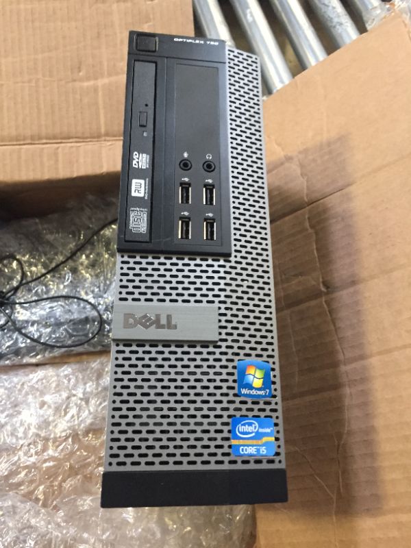 Photo 3 of Dell 790 OptiPlex Small Form Factor Desktop PC - Intel Core i5-2400 3.1GHz, 8GB Ram, 240GB SSD, Windows 10 (Renewed) Parts Only