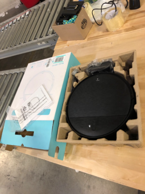 Photo 3 of BR151- Robot Vacuum Cleaner, 2 in 1 Robot Vacuum and Mop Combo, with WiFi Connection for Pet Hair, Hard Floor
