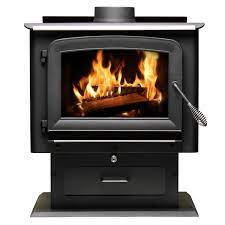 Photo 1 of Ashley Hearth Products AW2520E-P 2500 Sq. ft. Pedestal Wood Stove