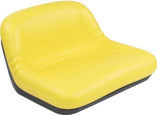 Photo 1 of ZB5531913 Yellow Replacement Vinyl Cushioned Seat fits John Deere 115 125 L10...
