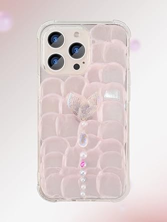 Photo 1 of FONKC Compatible for iPhone 13 Pro Case, Mermaid tears DIY Series with [Military Drop Protection] [Anti Fade], Shockproof Slim-Fashion Design for iPhone 13 Pro Case, 6.1 inch 2021 Release…
