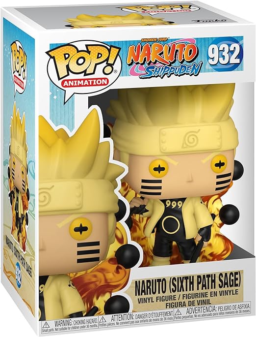 Photo 1 of Funko POP! Animation Naruto Uzumaki Six Path Sage - Collectible Vinyl Figure - Gift Idea - Official Merchandise - for Kids & Adults - Anime Fans - Model Figure for Collectors and Display
