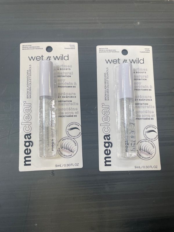 Photo 2 of 2 PACKS ----Wet n Wild Mega Clear Brow & Lash Mascara