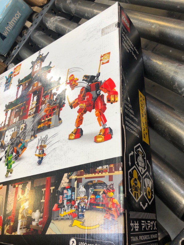 Photo 3 of LEGO NINJAGO Ninja Dojo Temple Masters of Spinjitzu Set 71767, Ninja Toy Building Kit with 2 Minifigures and Toy Snake Figure, Collectible Mission Banner Series, Pretend Play Ninja Set for Kids Frustration-Free Packaging