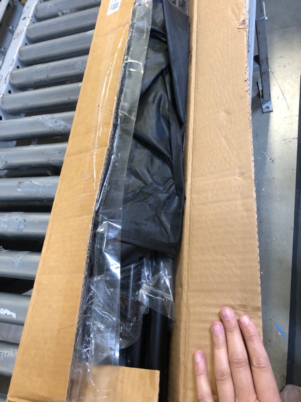 Photo 1 of HPUSN Backdrop Stand - 10ft x 7ft Adjustable Photoshoot Backdrop - Photo Backdrop Stand for Parties - Backdrop Includes Travel Bag, Sand Bags, Clamps - Photo Video Studio BS01