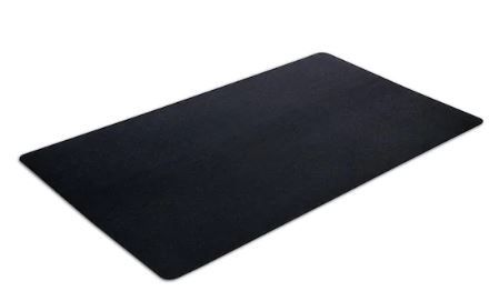 Photo 1 of 36 in. x 60 in. Multipurpose Black Rubber Mat
