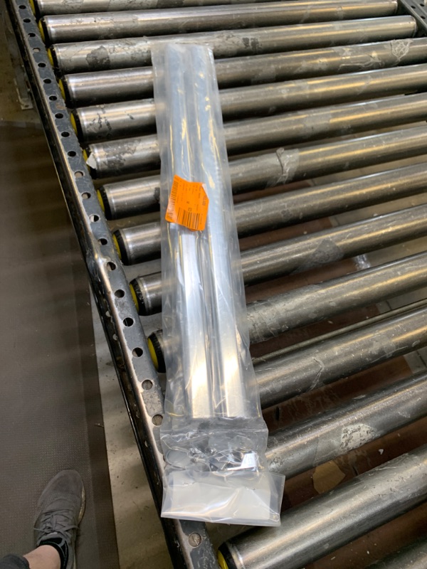 Photo 1 of 24 in. W Closet Rod and Ends (2-Pack)
