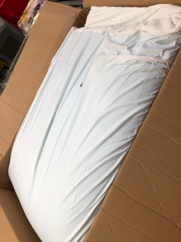 Photo 1 of 3 Inch Gel Memory Foam Mattress Topper Queen Size, Cooling Mattress Pad for Back Pain, with Removable Bamboo Cover?Bed Topper Soft & Breathable Queen 3 Inch Memory Foam Mattress Topper