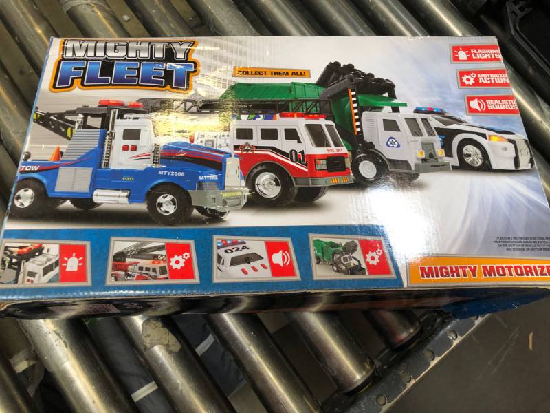 Photo 2 of MIGHTY FLEET Motorized Garbage Truck Toy