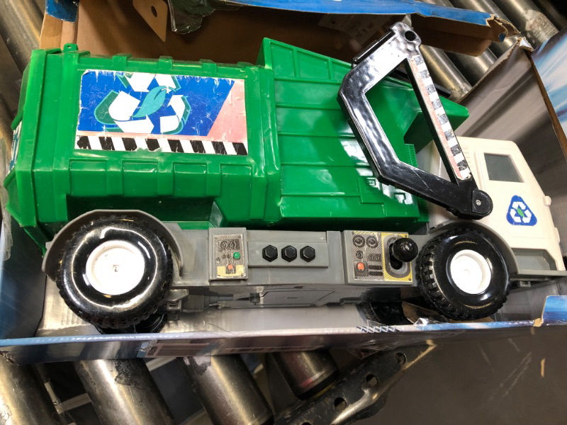 Photo 3 of MIGHTY FLEET Motorized Garbage Truck Toy