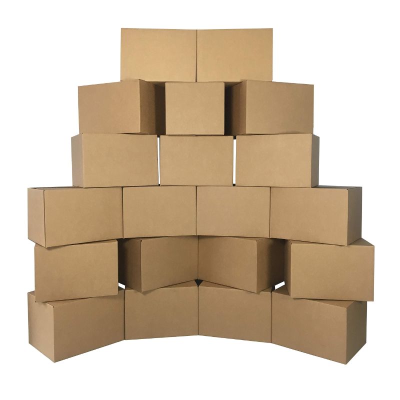 Photo 2 of uBoxes Moving Boxes Bundle of 18"x14"x12" (Medium Boxes - Pack of 20)