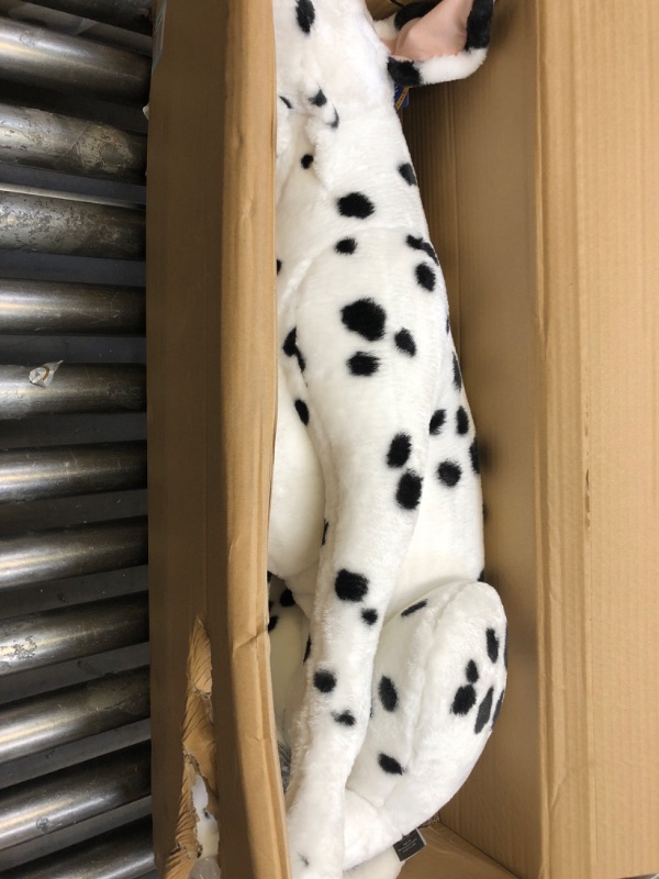 Photo 3 of Melissa & Doug Giant Dalmatian - Lifelike Stuffed Animal Dog (over 2 feet tall) - Extra Large Stuffed Animals, Plush Dalmatian Dog For Ages 3+